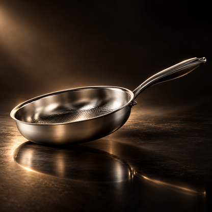 Titan Craft - Hammered Titanium Pan